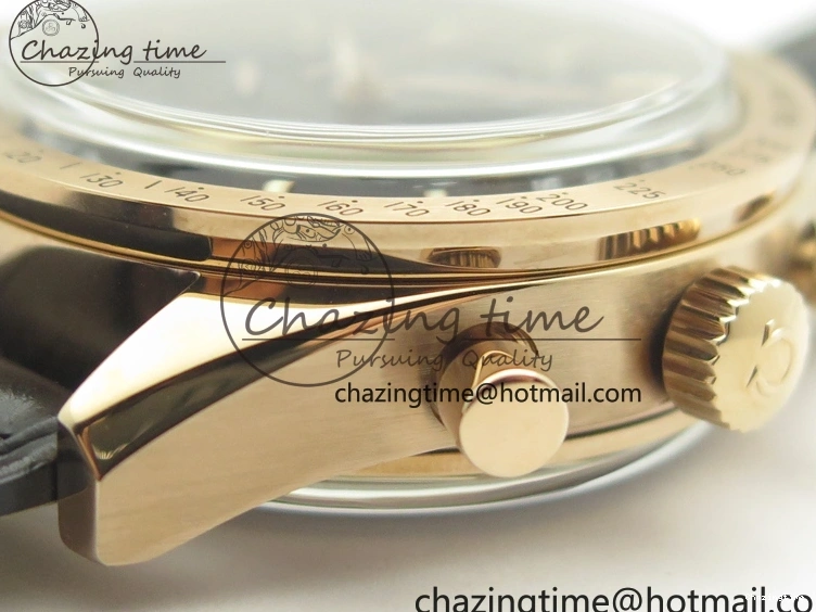 0223 Speedmaster ’57 Co-Axial RG OMF 1:1 Best Edition Black Dial On Leather Strap A9300 (Free Leather Strap) Resilient 8064